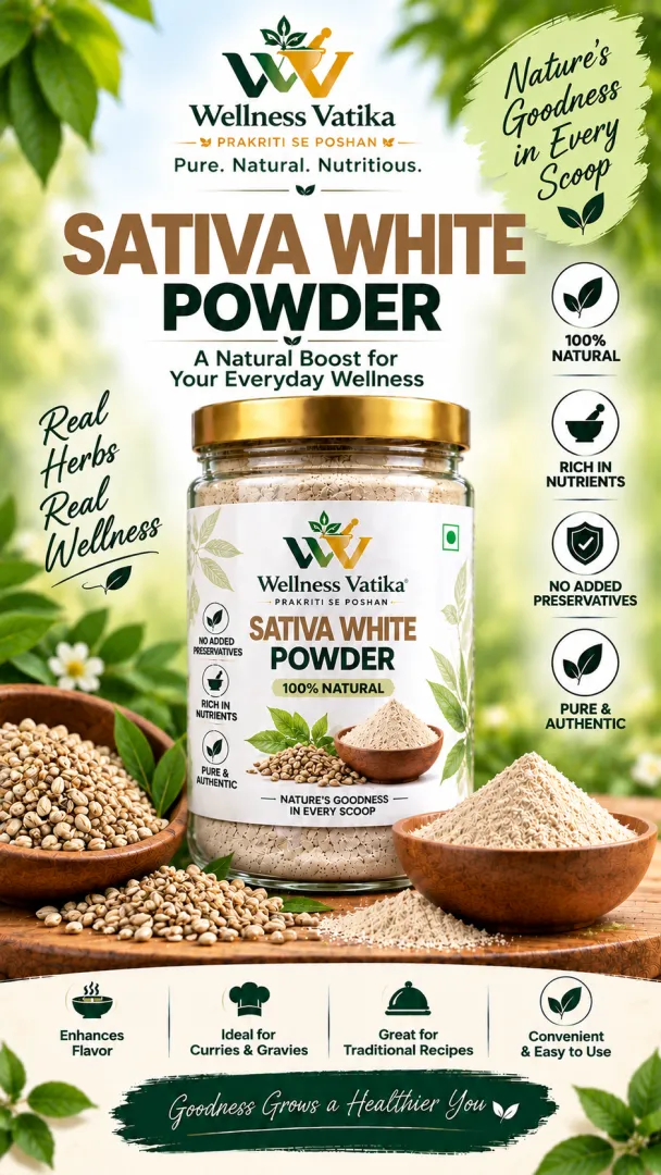 Sativa White Powder